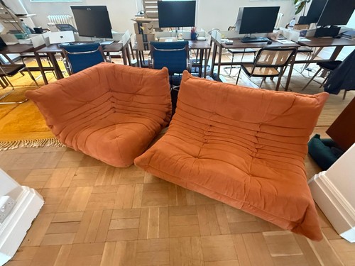 Orange ligne roset - togo, set.